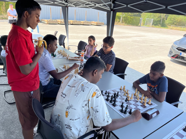 VIERTES FREILUFTBLITZTURNIER IN SCHWÄBISCH GMÜND: Es ging heiß her