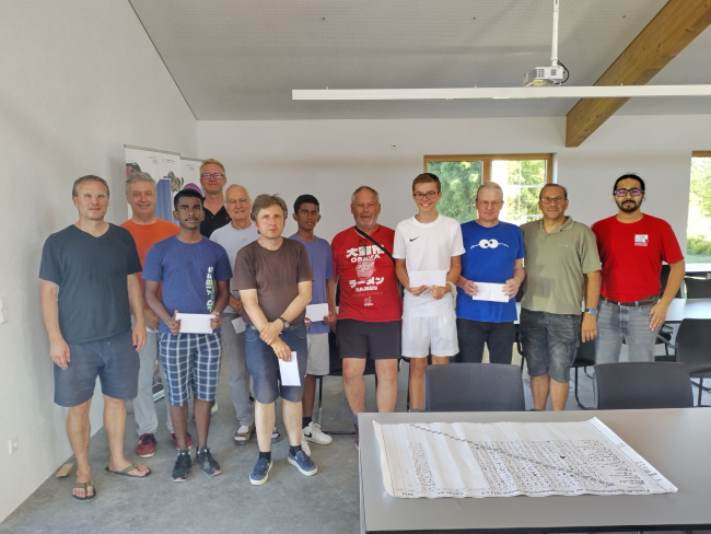 Fünftes Freiluftblitzturnier: Der Kampf um den Gesamtsieg