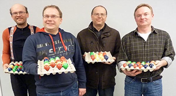 SGEM Gmünd, Impressionen der Ostereierblitzturniere SGEM Gmünd, Impressionen der Ostereierblitzturniere