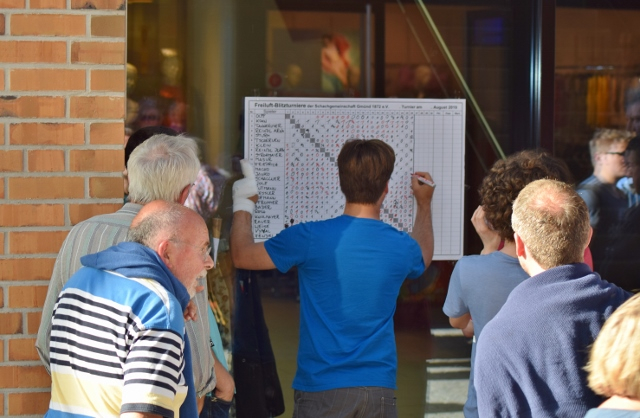 SGEM Gmünd, Impressionen der Freiluftblitzturniere SGEM Gmünd, Impressionen der Freiluftblitzturniere