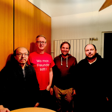 Gmünd 2: Bernhard Sturm, Roland Macho, Marco Prillwitz und Michael Bussas